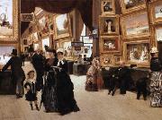edouard Joseph Dantan Un Coin du Salon en 1880 oil painting reproduction
